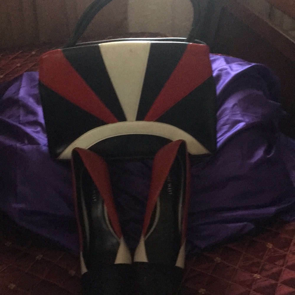 Purse, and shoes